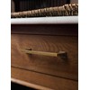 JIASENBAO 10 Pack Antique Brass Cabinet Pulls 6.3" Hole Center