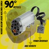 TEESE 3pcs Technic-Servo-Motor Set, Compatible with Technic-Parts, MOC Project Replacement-Parts