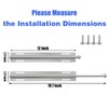 Valet Rod 12 Inch, Valet Rod for Closet Pull Out,