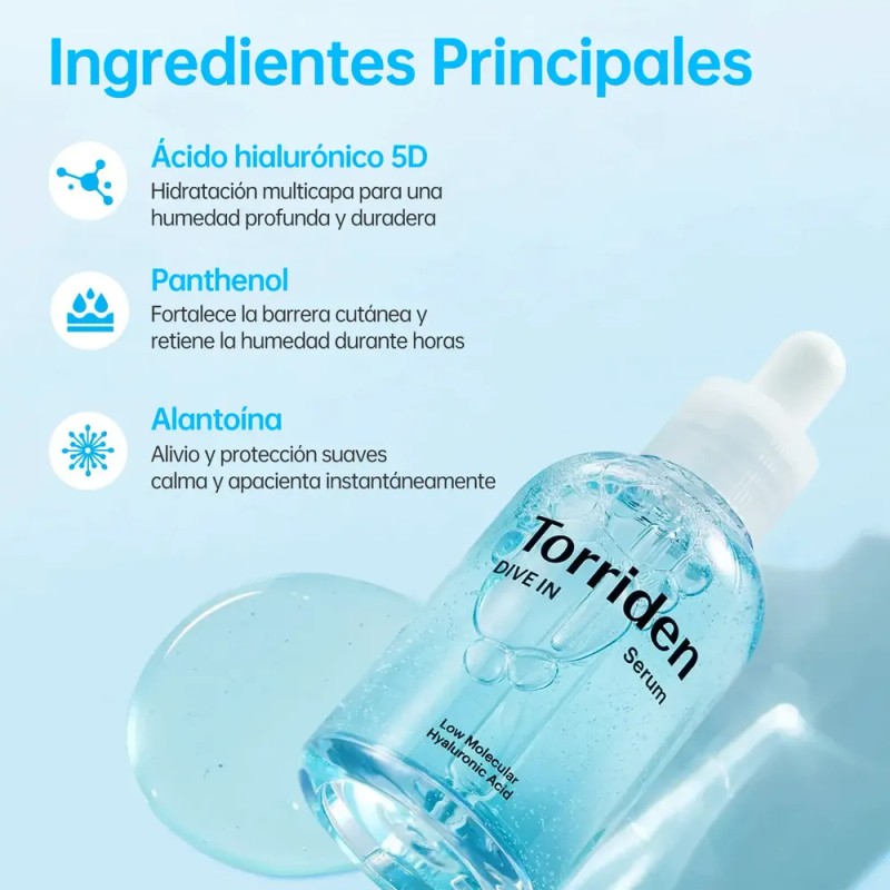 U Sérum Hidratante Y Ácido Hialurónico M* Torriden Dive-in