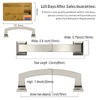 Amerdeco 10 Pack Brushed Satin Nickel 3 Inch(76mm) Hole Centers