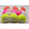 Price's 2 Tone Colour tennis Balls Mixed pack(set of 6)