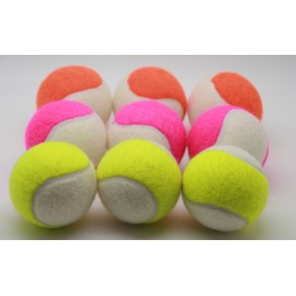 Price's 2 Tone Colour tennis Balls Mixed pack(set of 6)