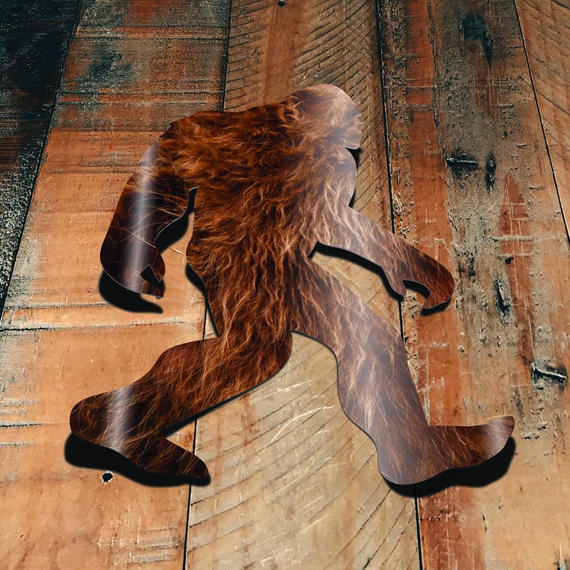 Bigfoot Sasquatch Laminated Vinyl Decal Sticker | 5.5-Inch by 4-Inch