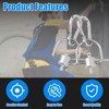 2pcs HVAC Safety Cap Keys Tool, Stainless Steel Vacuum Cap
