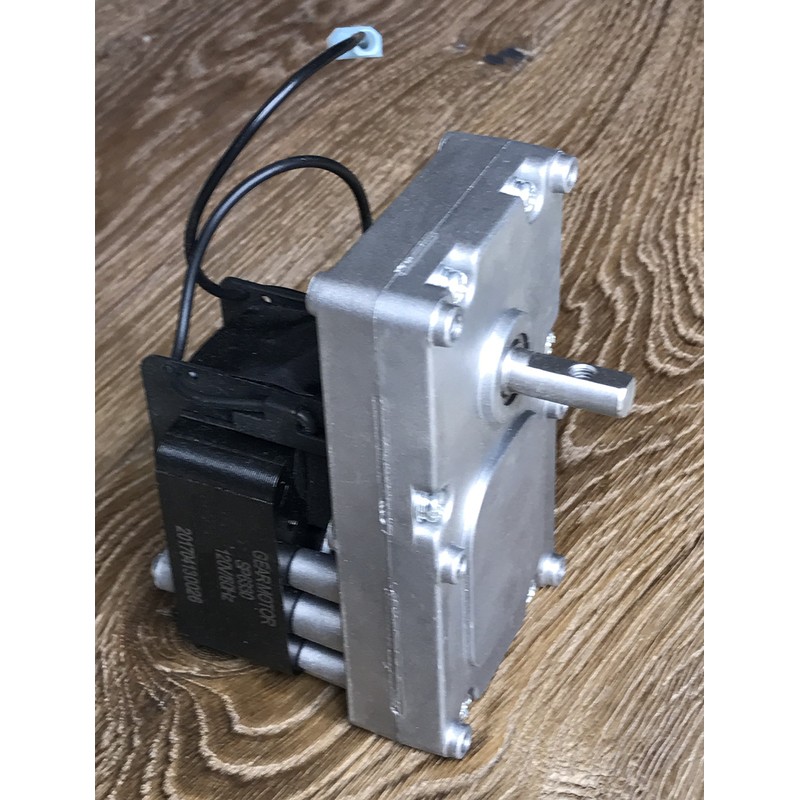Pellet Stove Auger Gear Feed Motor, 2 RPM, 120V, 60Hz