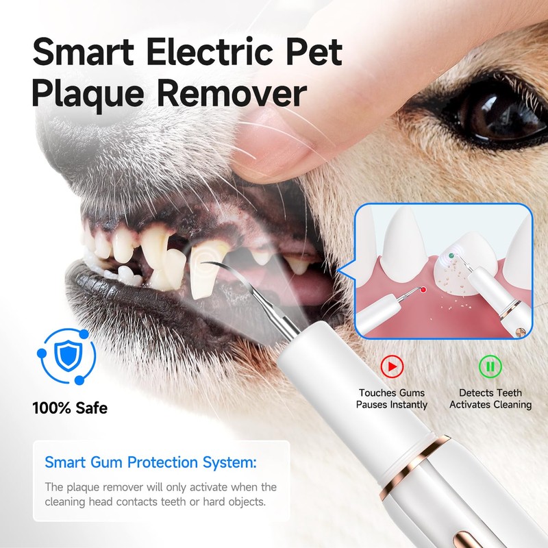 Dog Plaque and Tartar Remover - Dog Tooth Brushing Kit
