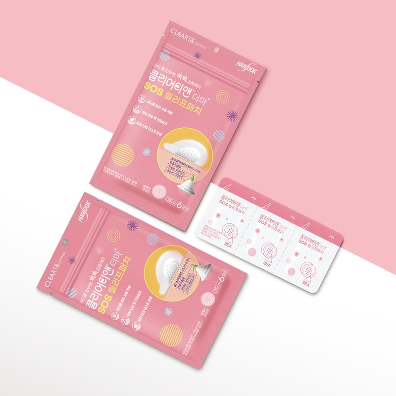 ClearT&Derma SOS Relief Patch BHA, 6 sheets, 1 piece /