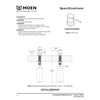 Moen 3944 Deck Mounted Kitchen Soap Dispenser with Above the