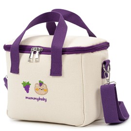 Kunoli Insulated Lunch Bag for Women, Lunch Bags for Women Cooler Tote Large Lunch Box for Women, Boite a Lunch Femme Reusable Leakproof Womens Lunch Bag for Work, Picnic, Camping, School, BBQ