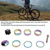 Bike Front Fork Spacer 28.6mm Headset Washer Aluminium Alloy with