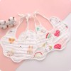 New Arrival Colorful Printing Bamboo Soft Baby Bibs Bamboo Material