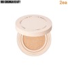 CHOSUNGAH BEAUTY Cover Lasting Glow Ampoule Cushion SPF50+/PA++++ 12g*2ea, Shade:01 Light Beige