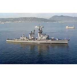 24x36 gallery poster, USS Mahan (DLG-11 DDG-42)