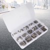 Round End Feather Key Parallel Drive Shaft Key Set, 140pcs