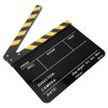 Acrylic 30x25cm Clapperboard Director Movie Clappers Film and Television Photography