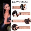 CHARSUN 26 inch Long Braided Ponytail Extensions for Women, Straight