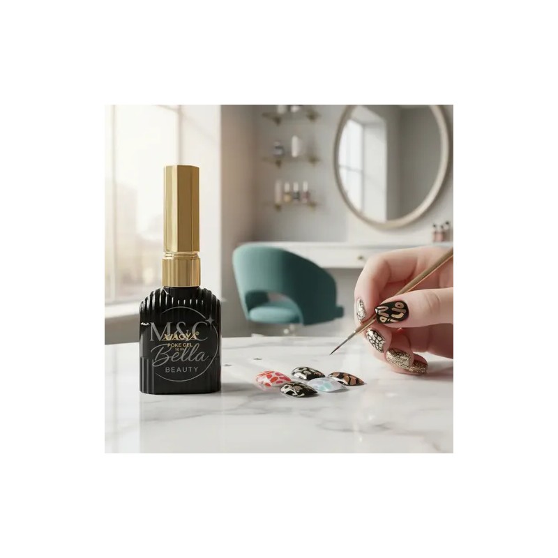 Pegamento Base Gel Para Efecto Poking (poke) Uñas Acrílicas