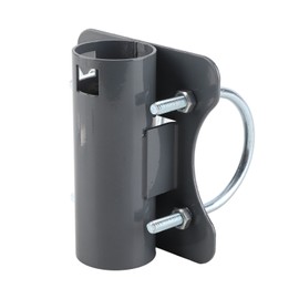 Aerial Mast Pipe Bracket Stainless Steel 30mm to 50mm Adjustable U Shape Antenna Mounting Bracket Pole to Pipe Mounting Adapter