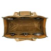Heavy Duty 16OZ Waxed Canvas Wide Mouth Water-Resistant Tool Bag,Tool