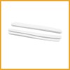 Partuto 8pcs White Plastic Car Body Door Side Edge Anti-collision