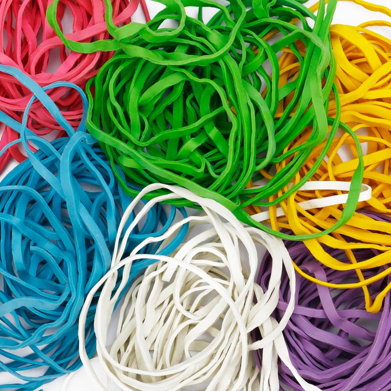 Eagle Rubber Band Ball, 170 Bands Per Ball, Assorted Colour