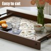 vuacepe Drawer and Shelf Liner for Kitchen Cabinets Non-Adhesive Drawer