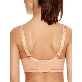 Freya Women's Full Coverage Active Underwire Molded Sports Bra, Beige (Nude), 40G