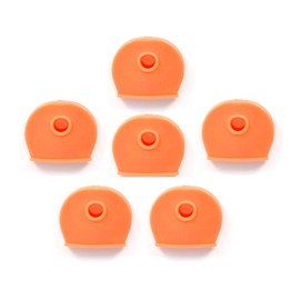 Merriway BH02751 (20 Pcs) Orange Key Cap Covers - Pack of 20 Pieces
