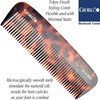 Giorgio G29 All Coarse Hair Detangling Comb Wide Teeth Pocket
