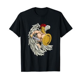 Warrior Angel Saint Michael Spartan Character T-Shirt