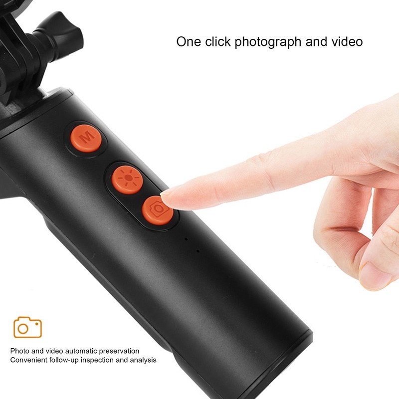 F280 1080P Endoscope 2MP 8mm WIFI Dual Lens Borescope Sewer