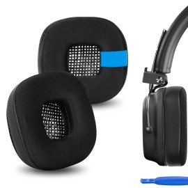 Geekria Cooling-Gel Ear Pads for Marshall Major, Major II Headphones (Black)
