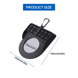 RUIFUU Golf Putting Cup, Non-Slip Silicone Golf Hole Cup Aid Training Aids for Adult Golfers Indoor Outdoor Practice Putting Training