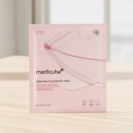 Medicube Elastic glow Medicube PDRN pink collagen gel mask pack 1 sheet 4074568 / 탄력속광 메디큐브 PDRN 핑크 콜라겐 겔 마스크팩 1매 4074568