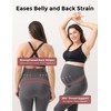 Momcozy Maternity Leggings Over The Belly Maternity Yoga Pants for