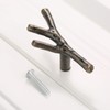 Knobs Retro Style Zinc Alloy Tree Branch Kitchen Cabinet Door
