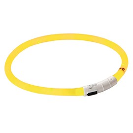 Kerbl Maxi Safe Led Collar, 55 cm, Yellow