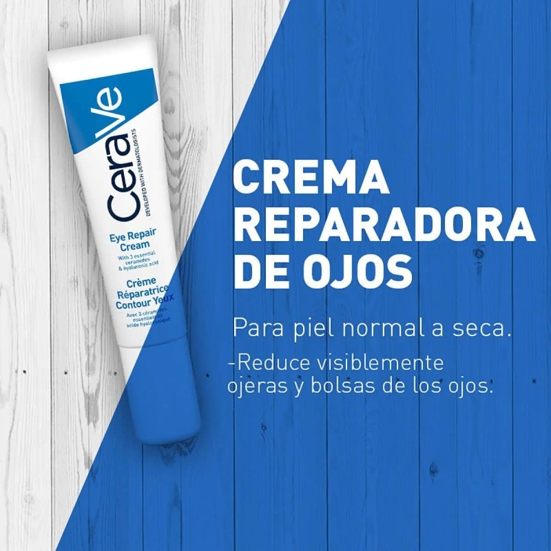 Crema Reparadora Cerave Contorno Ojos Niacinamida