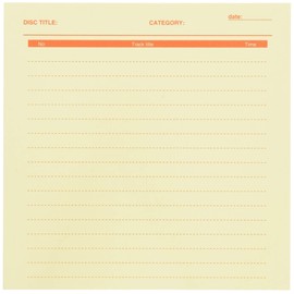 Sanwa Supply JP-IND6Y Handwriting Index Card (Yellow)