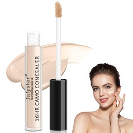 Full Coverage Concealer for Mature Skin - Under Eye Concealer, Long Lasting Moisturising Concealer, Easy to Blend, Vegan Residue Free (#01, 2.5ml)