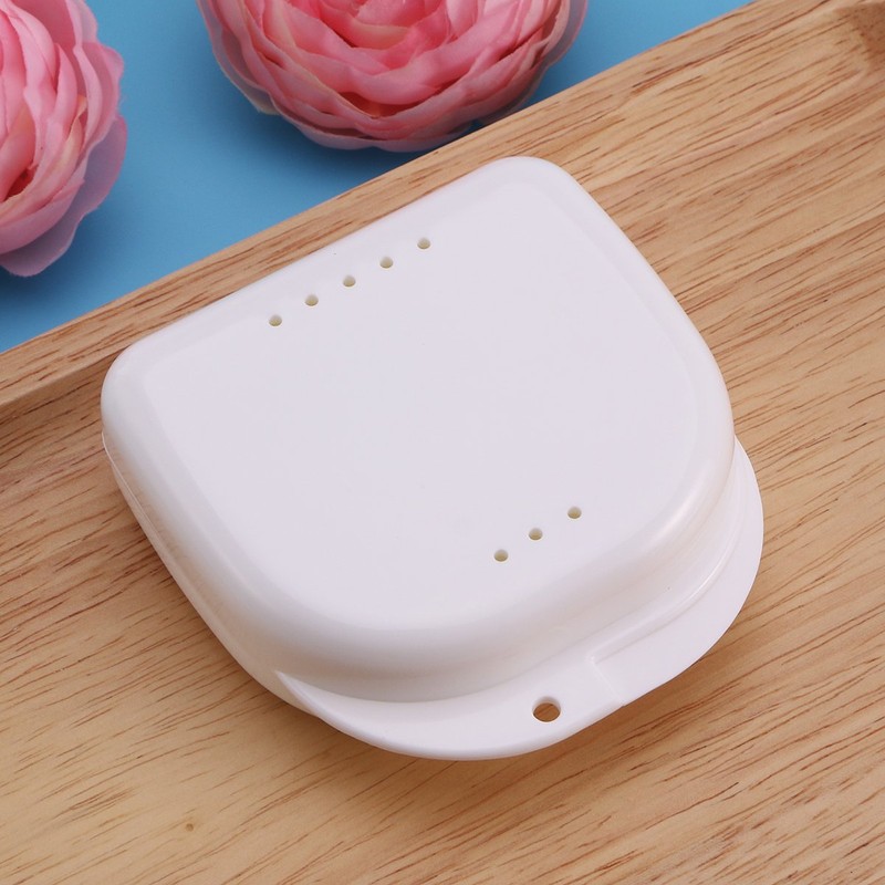 ULTNICE Pack of 2 Braces Box Denture Box for Bite