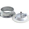Steinberg14 Round 125 mm Disc Valve Exhaust Air Anemostat Metal
