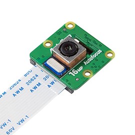 Arducam IMX519 Autofocus Camera Module for Raspberry Pi, 16MP AF Raspberry Pi Camera Compatible with Raspberry Pi 4B/3B+, Raspberry Pi Zero 2 W