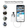 SUNTRSI SD Card Reader for iPhone iPad Camera,Dual Card Slot