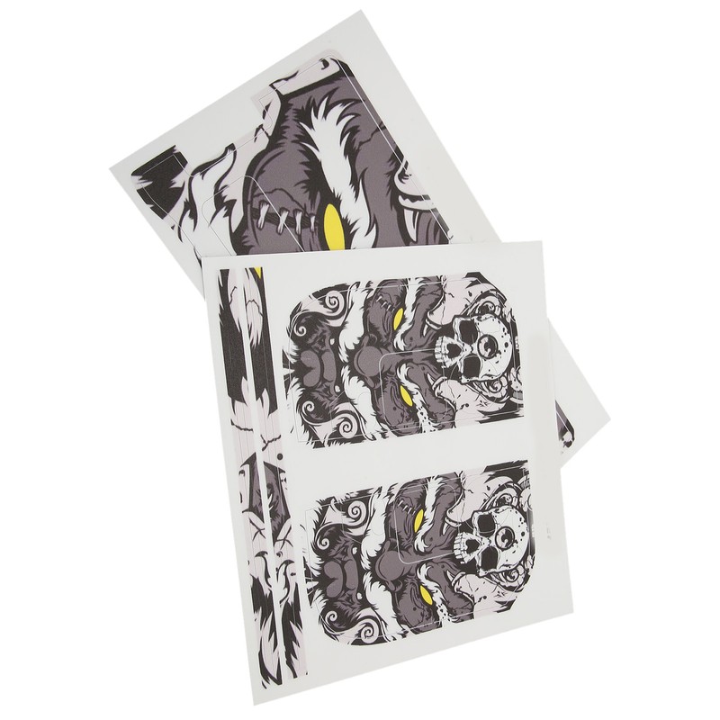 Game Console Sticker Cool Funny Scratch Resistance Dustproof Game Console
