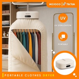 Electric Portable Clothes Dryer 600W Mini Hanging Dryer, Compact Laundry Dryer with Dryer Bag for Apartment, Dorm, RV, Quick Dry Household Appliance