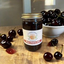 My Country Cupboard Black Cherry Jelly, Homemade by My Country Cupboard