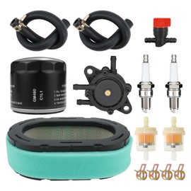32 083 09-S Air Filter Maintenance Kit for Kohler 7000 Series with 12 050 01-S Oil Filter for KT725 KT735 KT740 KT745 KT730 KT715 KT610 KT620 19HP-26HP Engine with Fuel Pump