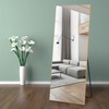 self Full Length Floor Mirror 65"×22" Metal Aluminum Alloy Frame